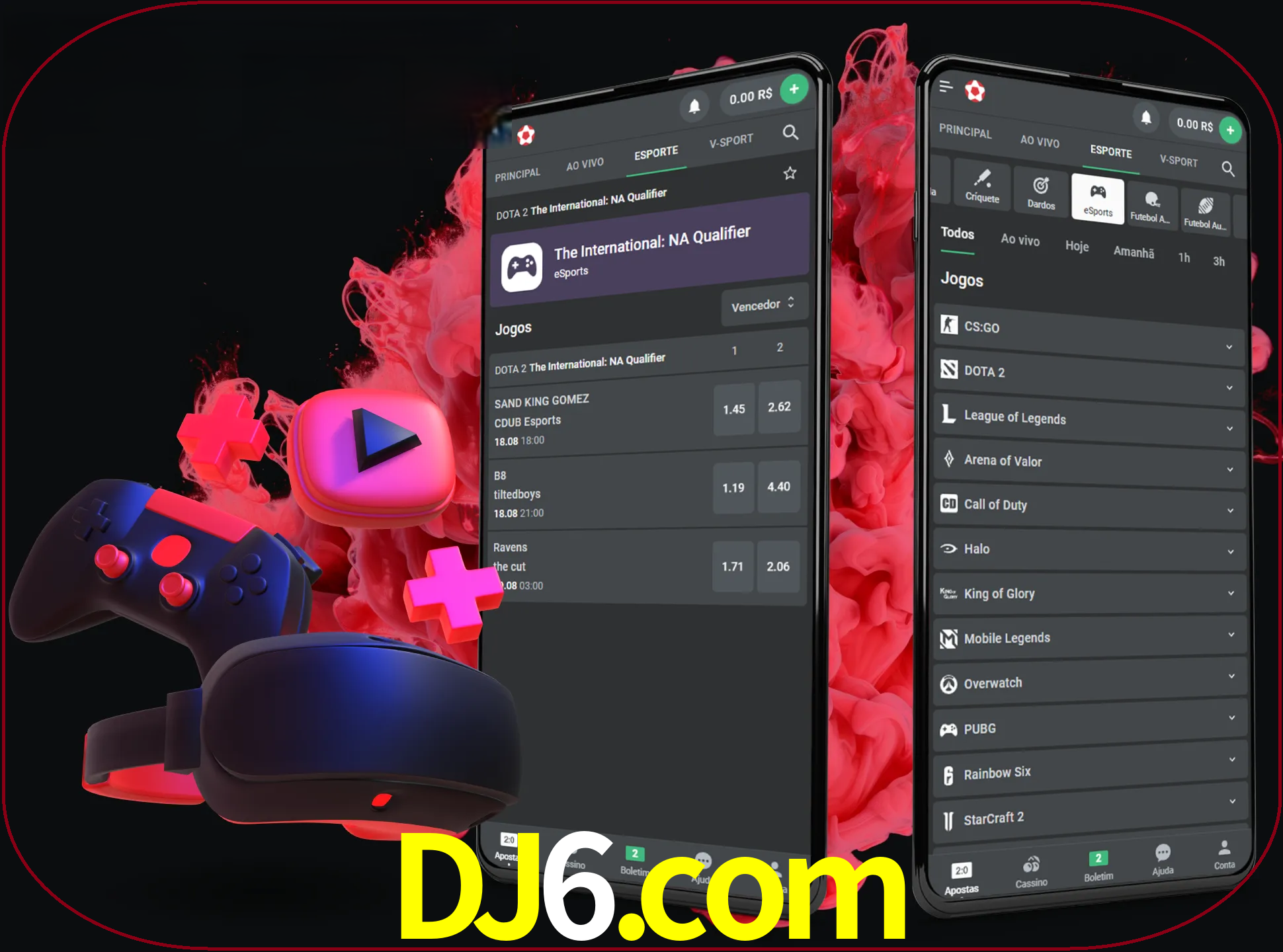 Para ter a aplicação móvel dj6 no seu smartphone, basta descarregar o ficheiro apk e seguir as instruções.